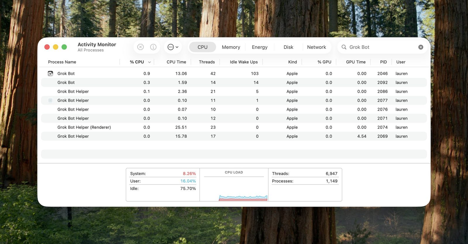 Grok Bot is one of the most efficient and performant AI desktop apps out on the market